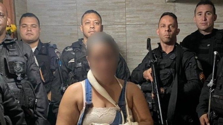Vítima foi resgatada - Foto: Divulgação