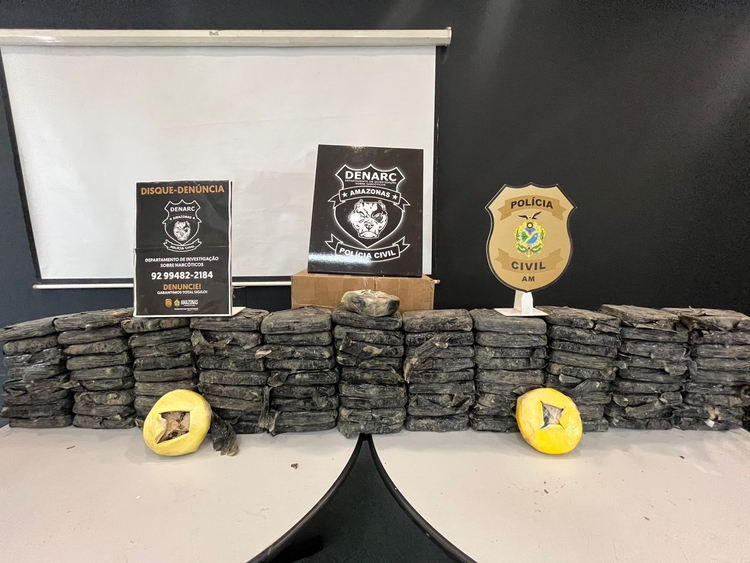 Droga foi apresentada nesta terça. Foto: Jander Robson/ Portal do Holanda