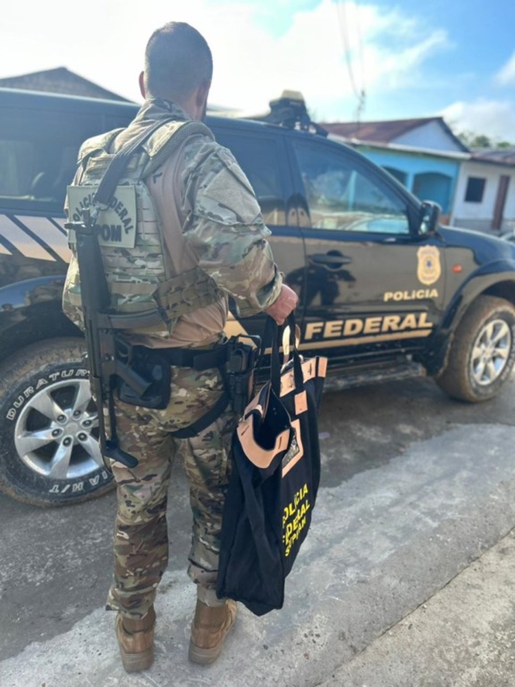 Policiais federais cumpre mandados no Amazonas / Foto: Reprodução/Polícia Federal