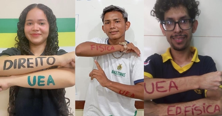 Alunos da rede estadual aprovados nos vestibulares da UEA - Foto: Divulgação 