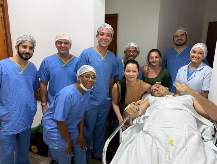 Luiz Fernando Mozer recebeu medicação experimental polilaminina - Foto: Acervo pessoal