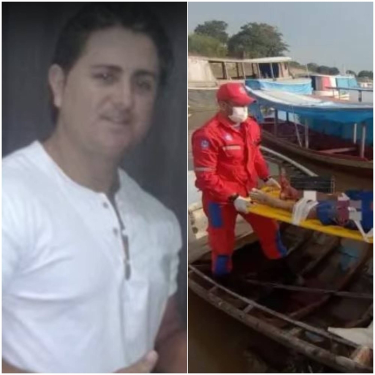 Carlos e o amigo socorrido - Foto: Divulgação