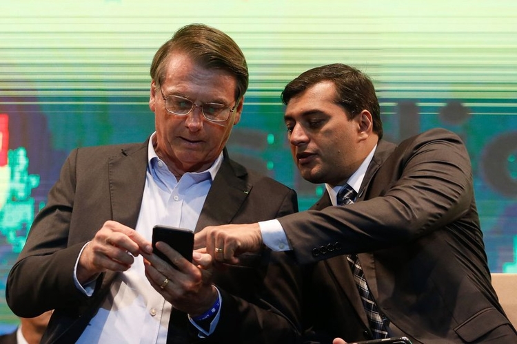 Bolsonaro na companhia de Wilson Lima durante evento - Arquivo: Carolina Antunes/PR