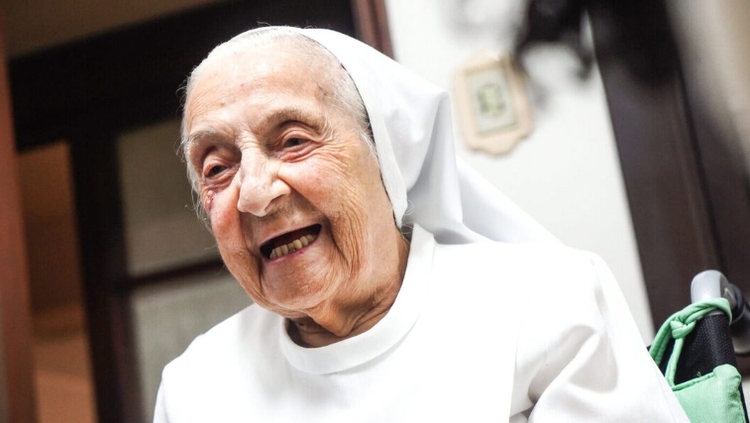 Irmã Inah Canabarro Lucas, em16 de fevereiro de 2024. Foto: Carlos Macedo/ LongeviQuest