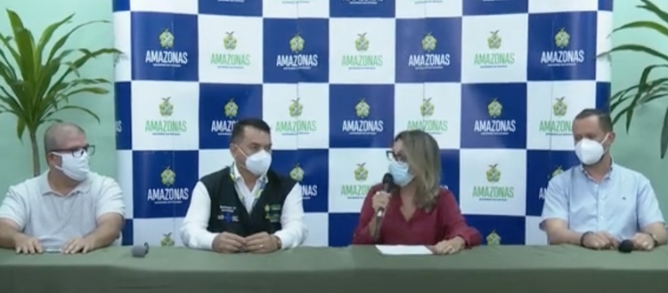 Coletiva sobre a pesquisa CovacManaus - Foto: Reprodução/Youtube