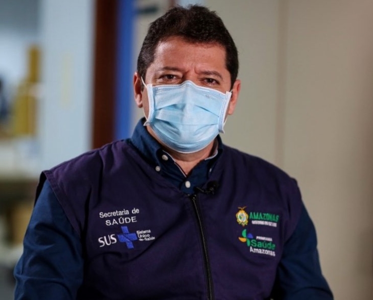 Secretário de Saúde do Amazonas, Marcellus Campêlo - Foto: Tiago Correa