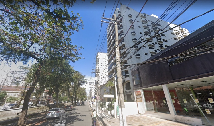 Prédio fica no litoral de São Paulo. Foto: Reprodução/ Google Street View