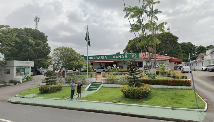 Funerária Canaã, em Manaus. Foto: Reprodução/ Google Street View