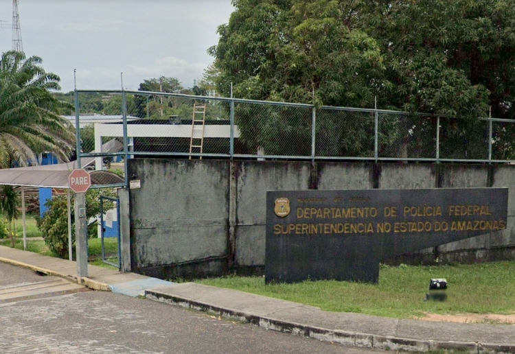 Sede da PF em Manaus. Foto: Reprodução/ Google Street View