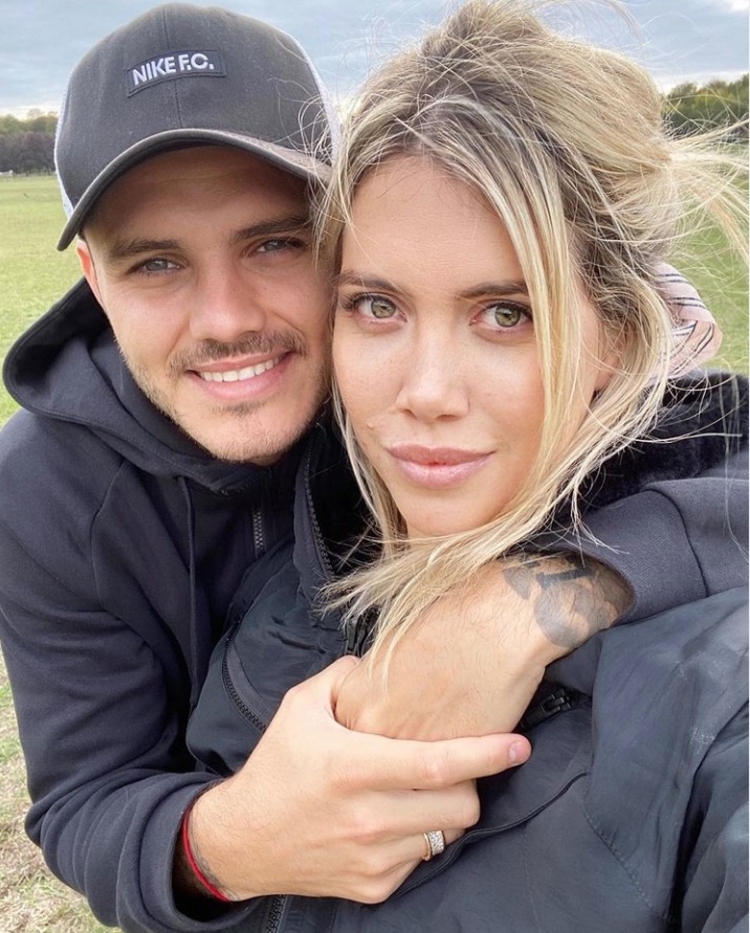 Icardi e Wanda - Foto: Reprodução Instagram