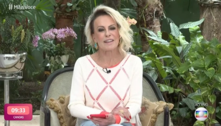 Ana Maria comenta sobre acidente doméstico - Foto: Globo 