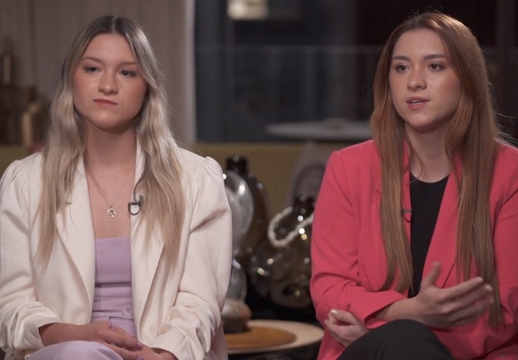 Filhas Gugu em entrevista ao Fantástico - Imagem: Reprodução/TV Globo