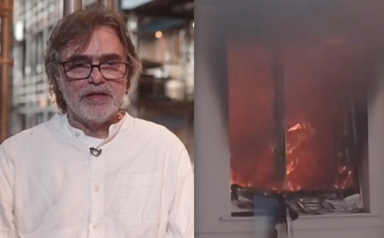 Marcelo Drummond, viúvo de Zé Celso  - Imagens: Reprodução/TV Globo