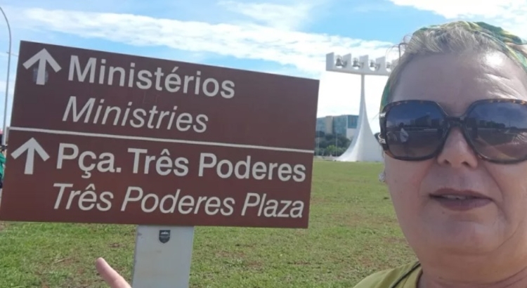 Fátima Pleti foi condenada a 17 anos pelo STF, mas fugiu. / Foto: Reprodução/Facebook