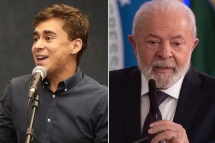 Nikolas e Lula /Foto: Karoline Barreto/CMBH e Marcelo Camargo/Agência Brasil