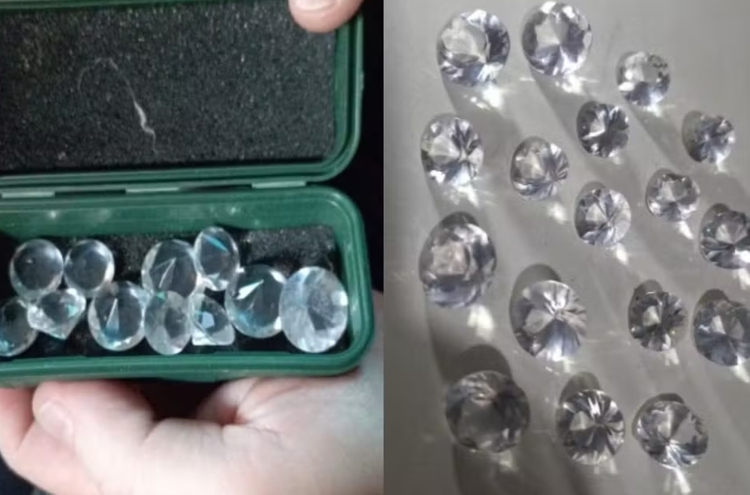 Criminosos roubaram lote de diamantes avaliado em R$ 15 milhões. — Foto: Polícia Civil (PC-PR)