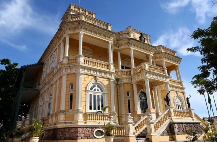 Palácio Rio Negro, em Manaus — Foto: Divulgação