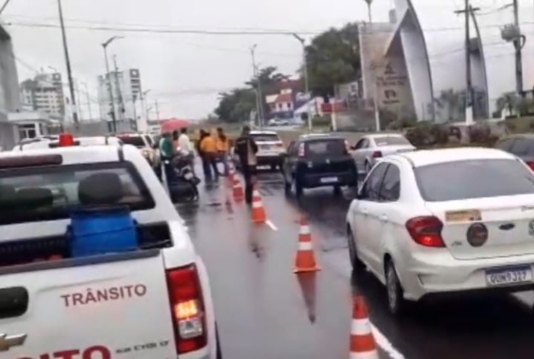 Buraco precisou ser isolado - Foto: Divulgação IMMU