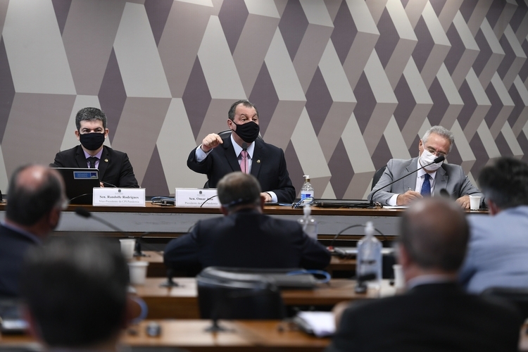 CPI investiga omissão do governo Bolsonaro durante pandemia - Foto: Edilson Rodrigues/Agência Senado
