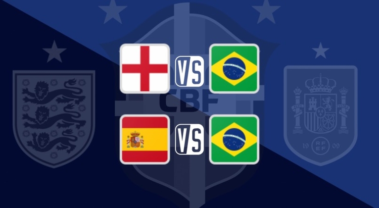 Brasil x Inglaterra e Espanha: veja data, horário e onde assistir os  amistosos da Seleção
