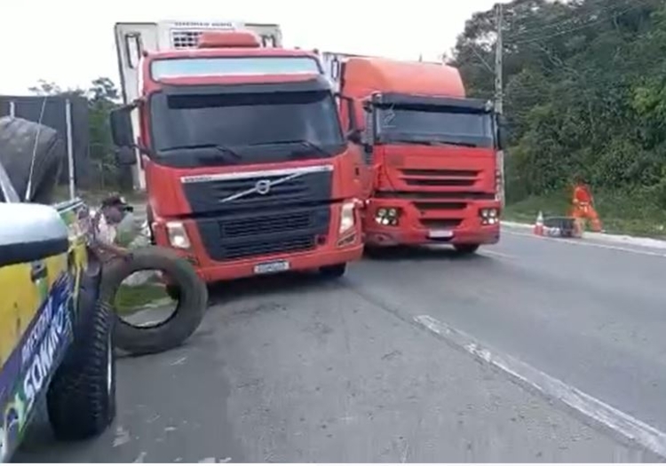 Interdição acontece agora - Foto: Divulgação