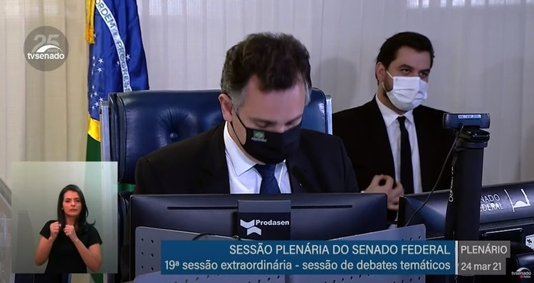 Foto: Reprodução/TV Senado