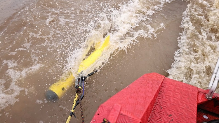 Sonar é usado no perímetro de buscas - Foto: Jander Robson/Portal do Holanda