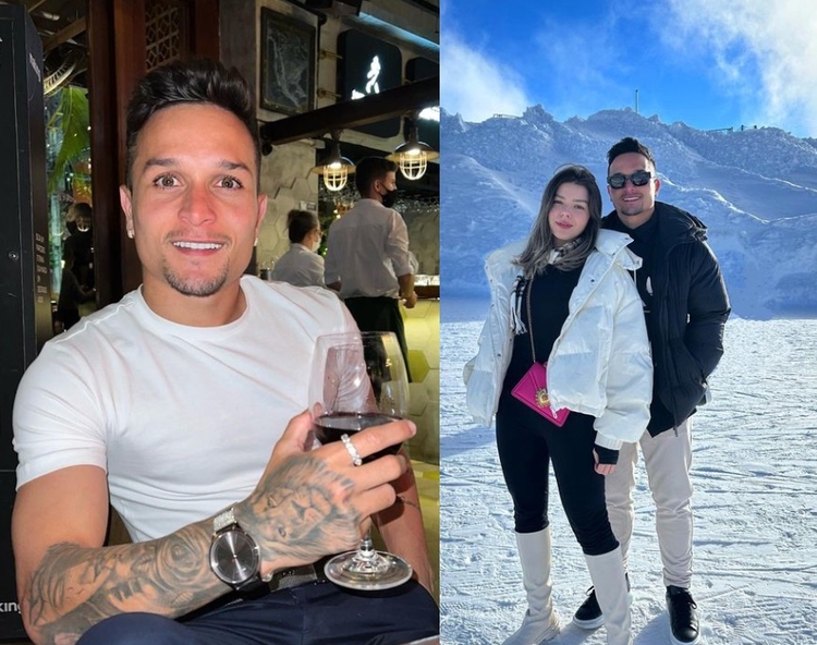 Artur e a esposa, Naíra Cavalcante.Foto: Reprodução/Instagram