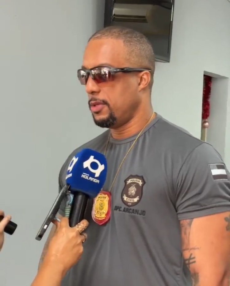 Delegado Jorge Arcanjo, de Borba - Foto: Jander Robson/Portal do Holanda