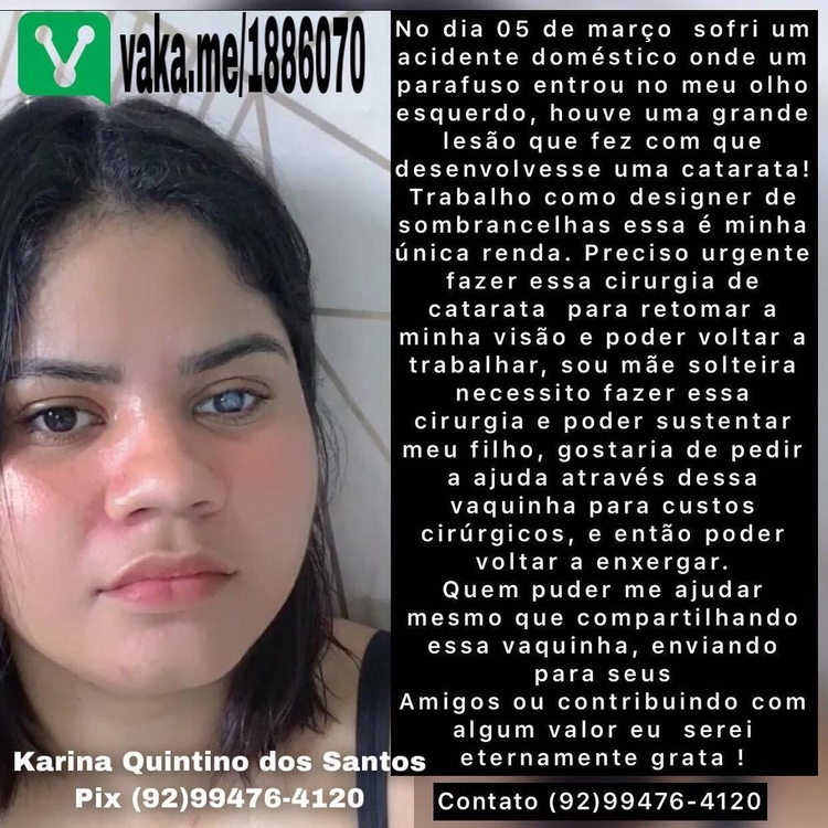 Vizinhos promovem bingo solidário para jovem em Manaus - Foto: Divulgação