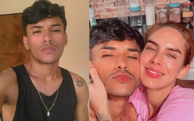 Marlisson Vasconcelos Dantas ao lado de Djidja Cardoso. - Foto: Divulgação PC-AM