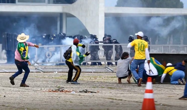 Tentativa de golpe em 8 de janeiro - Foto: Marcelo Camargo/EBC
