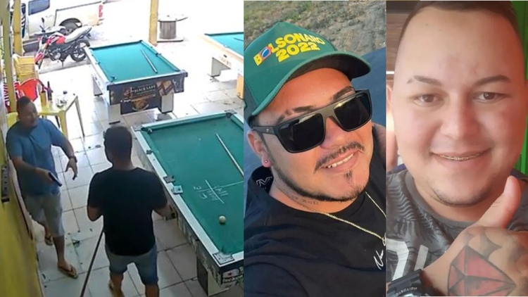 Edgar Ricardo de Oliveira, 30, e Ezequias Souza Ribeiro, 27, foram identificado como os autores do crime — Foto: Reprodução