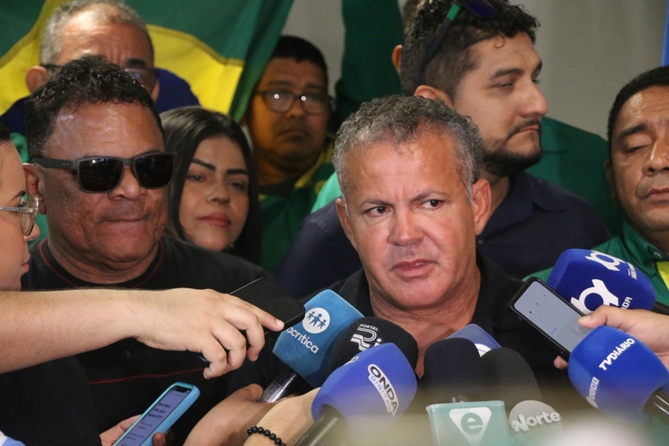 Presidente dos rodoviários, Givancir Oliveira. Foto: Jander Robson/ Portal do Holanda