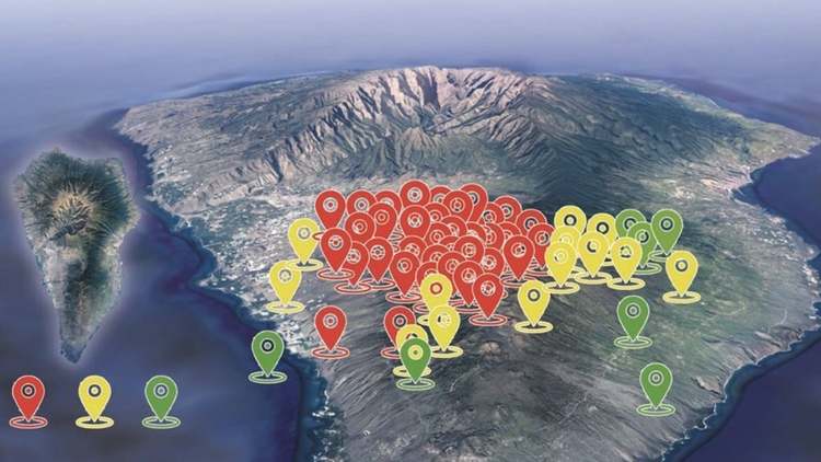 Vulcão está no segundo nível de alerta de erupção - Foto: Divulgação/Pevolca