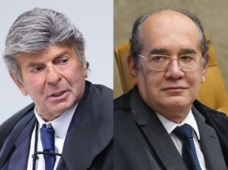 Foto Fux: Victor Piemonte/STF ----- Foto Mendes: Carlos Moura/SCO/STF