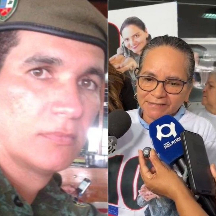 Elson e D. Antonia, mãe de Deusiane - Foto: Divulgação/Portal do Holanda 