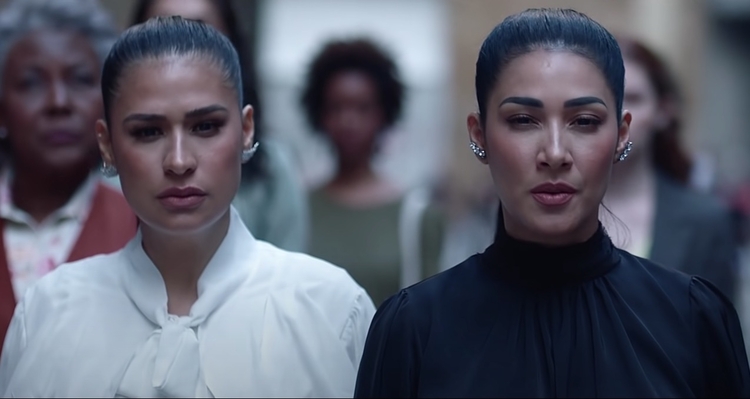 Simone e Simaria em vídeo de campanha sobre violência contra a mulher - Foto: Reprodução Youtube