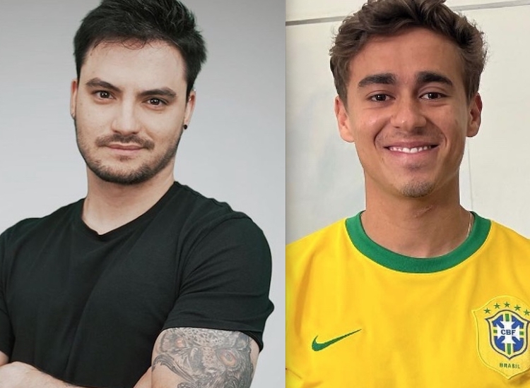 Felipe Neto, Nikolas Ferreira - Foto: Reprodução/Instagram