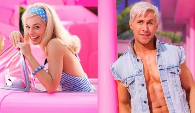 Margot Robbie e Ryan Gosling no filme 'Barbie' Foto: Warner Bros. Pictures
