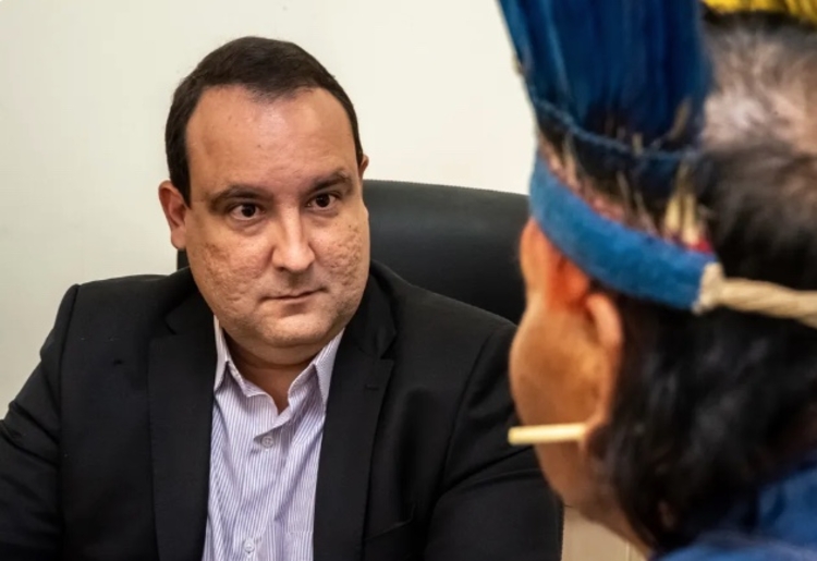 ex-presidente da Funai Marcelo Xavier / Foto: Mário Vilela/Funai