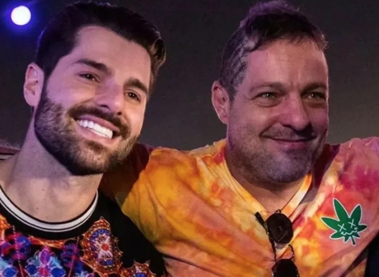 Alok e o pai Juarez Petrillo - Foto: Reprodução/Instagram