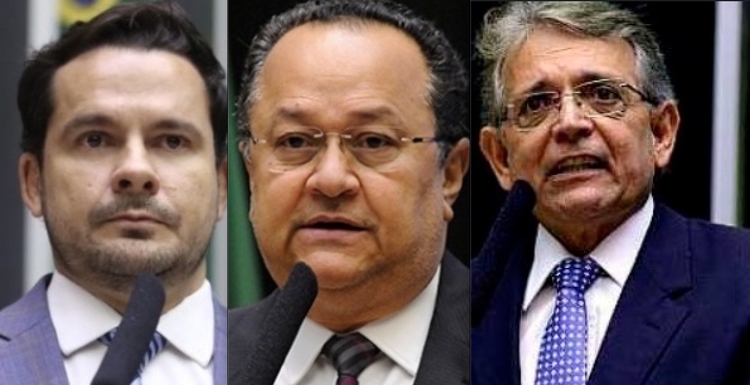 Deputados federais Alberto Neto, Silas Câmara e Pauderney Avelino - Fotos: Câmara dos Deputados