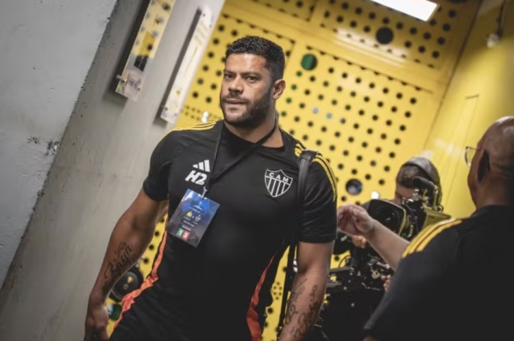 Hulk pretende deixar o Atlético-MG no fim de 2026 — Foto: Pedro Souza