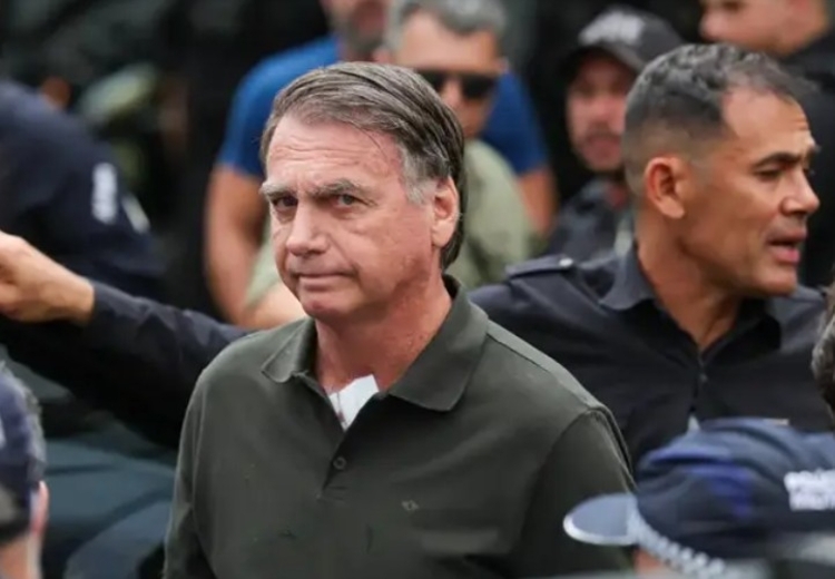 Bolsonaro foi preso após tentar violar tornozeleira - Foto: Fabio Rodrigues Pozzebom/Agência Brasil