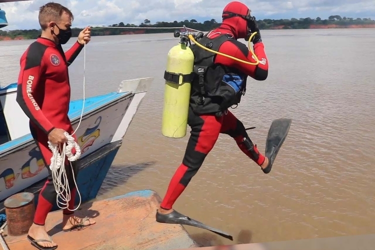 Mulher sumiu enquanto mergulhava - Foto: Divulgação 