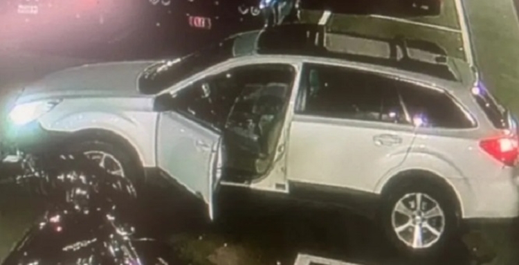 Suposto carro utilizado no ataque - Foto: Departamento de Polícia de Lewiston