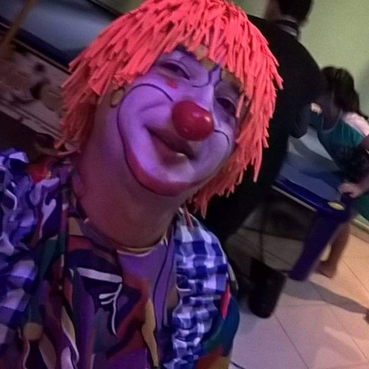 Vítima palhaço Creme de Leite / Foto: Divulgação