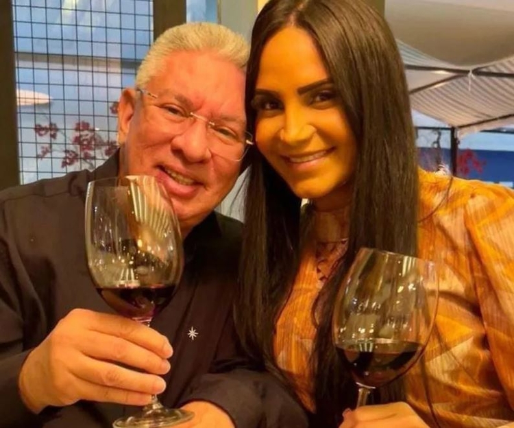 Moisés e a esposa Shayene Cesário - Foto: Divulgação