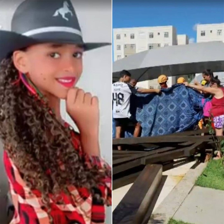 Lorraine foi atingida diretamente - Foto: Reprodução Globo